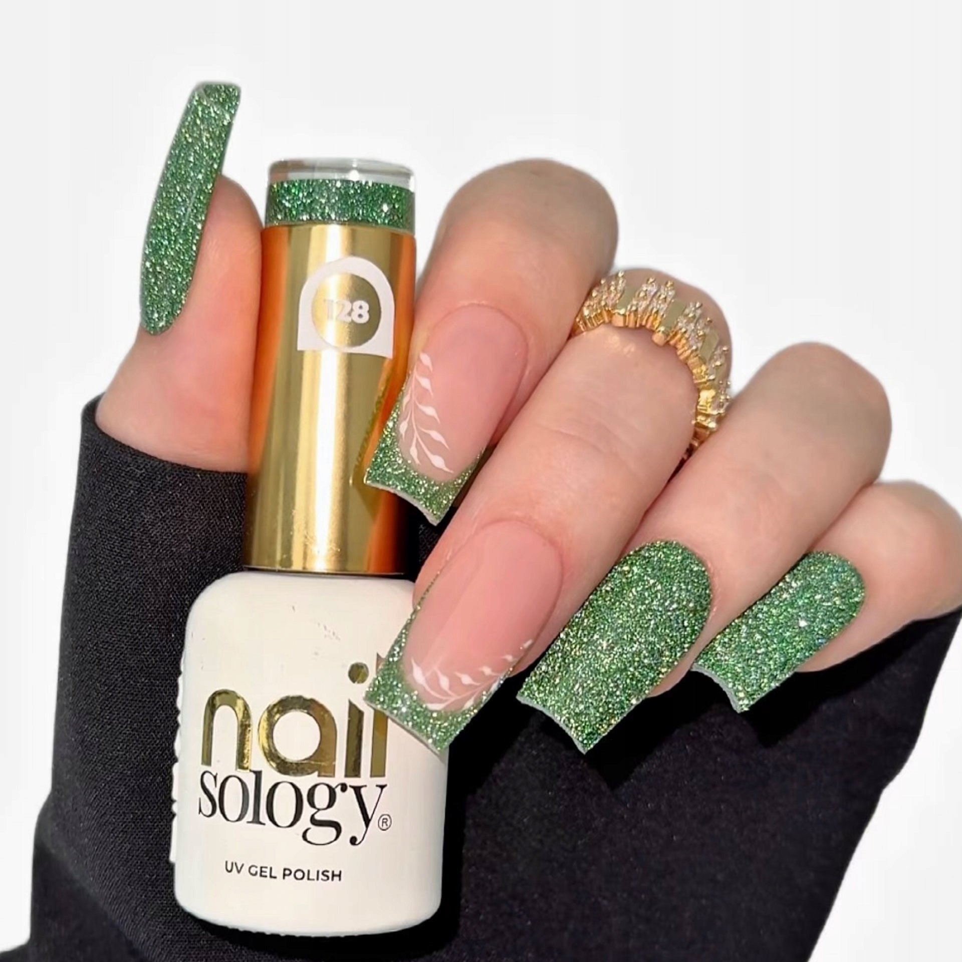 Realac Nailsology Gel Polish lakier hybrydowy 128 Green Twilight 8ml