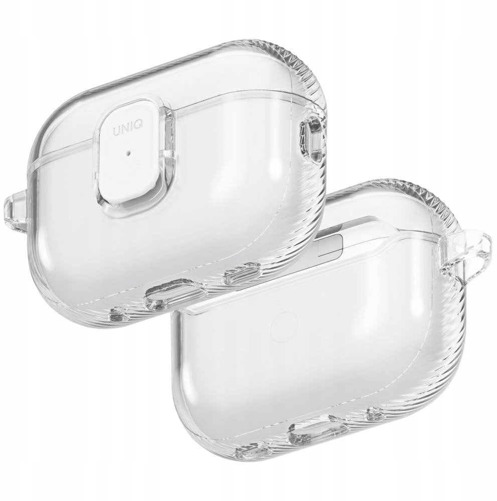 Uniq Etui Glase Pro do Apple AirPods Pro 3 Lock Case przezroczysty