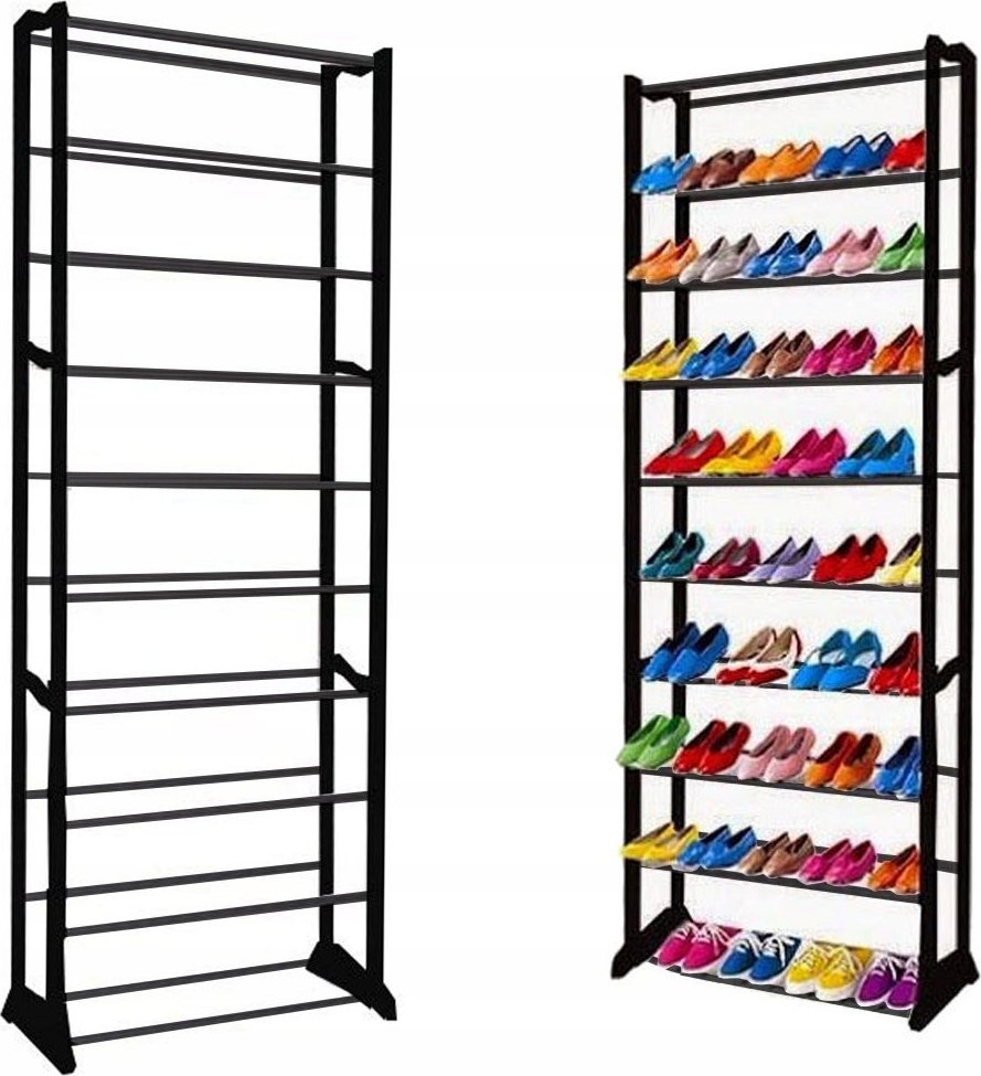 Verk PÓŁKA NA BUTY OBUWIE METALOWA 30 PAR SZAFKA REGAŁ