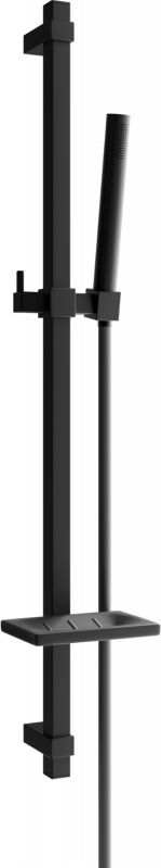 Zestaw prysznicowy Mexen Mexen DQ70 zestaw prysznicowy suwany, czarny - 785704581-70