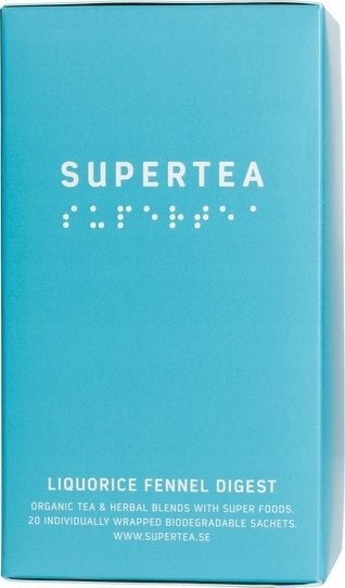 Teministeriet Herbata Supertea Liquorice Fennel Digest 20 Torebek