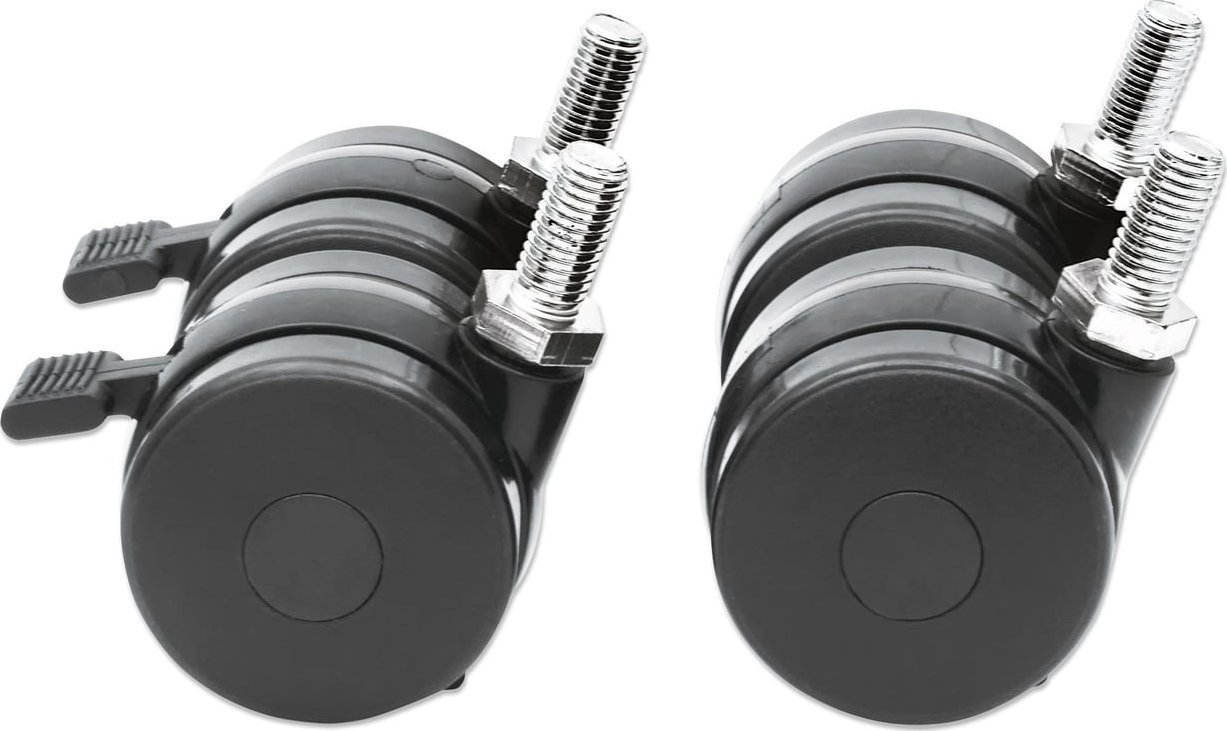 Intellinet Network Solutions Rollen für 48,3cm Schränke Intellinet mit Bremse 4er Set sw - 712170