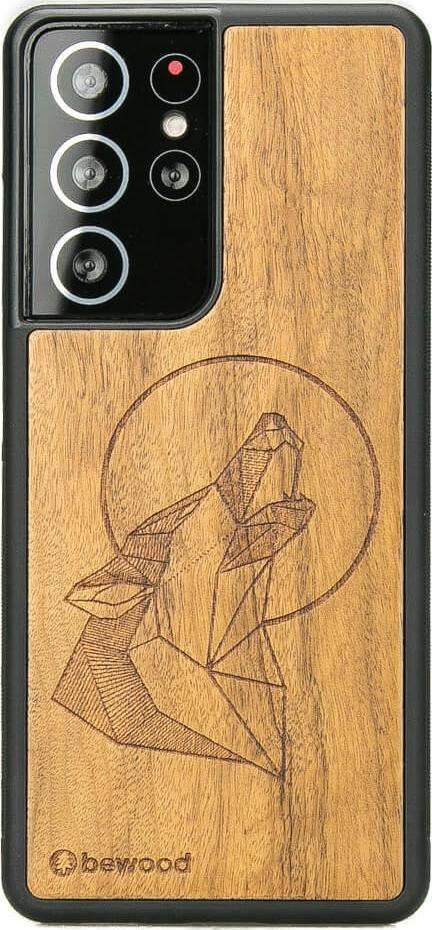 BeWood Drewniane Etui Samsung Galaxy S21 Ultra WILK IMBUIA