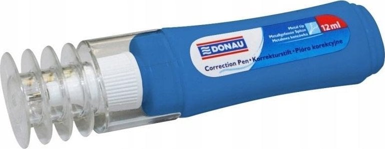 Donau Korektor w piórze DONAU, metalowa końcówka, 12ml, zawieszka