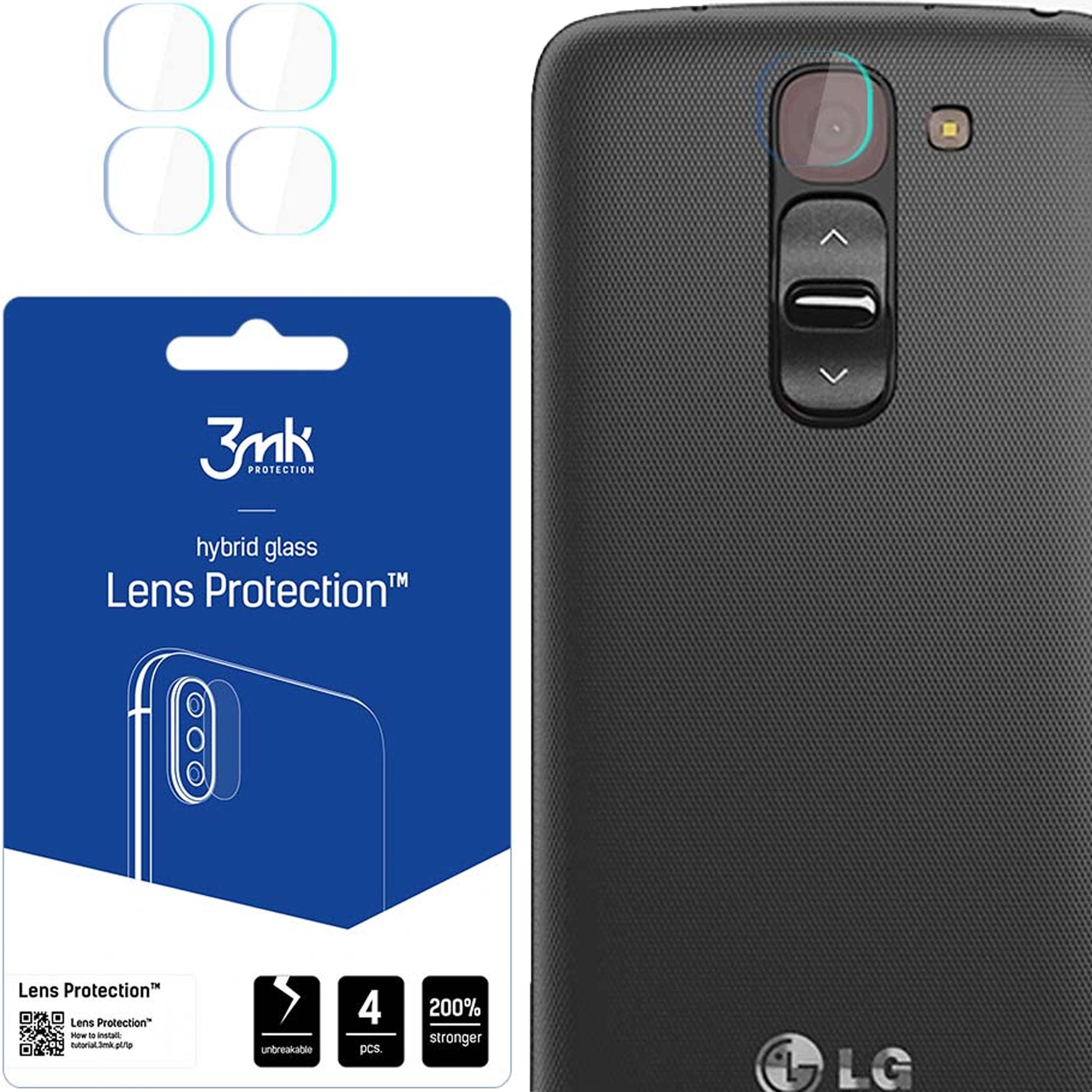 LG G2 MINI D620 - 3MK LENS PROTECTION