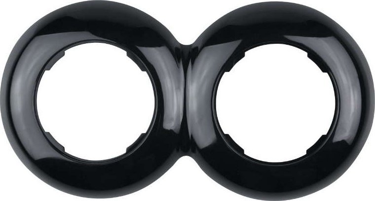 Electromalt Electromalt EX.one Ramka podwójna retro czarna