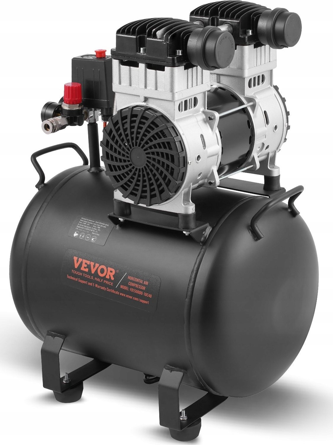 Przenośny Kompresor Powietrza 1250 W 40 L