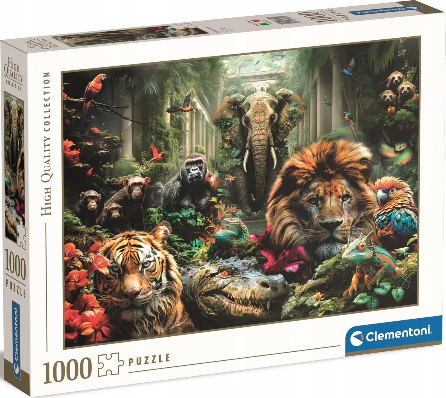 Clementoni Puzzle HQ Mystic Jungle 1000 elementów (39824)