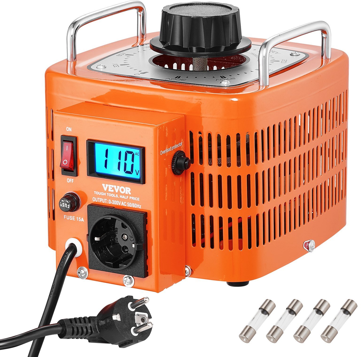 Transformator zmiennego napięcia 3000VA 0300V 10A regulacja napięcia AC