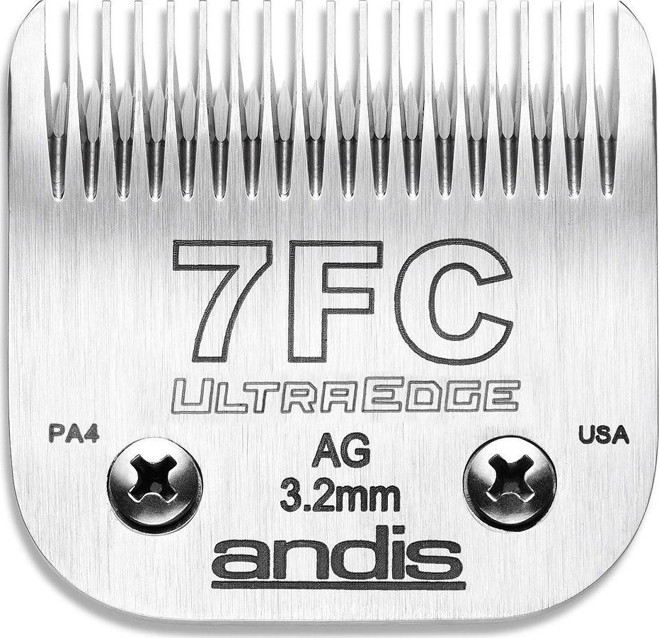 Andis Andis - ostrze stalowe snap-on do maszynki groomerskiej, nr 7FC (3.2 mm) uniwersalny (461-uniw) - 461-uniw