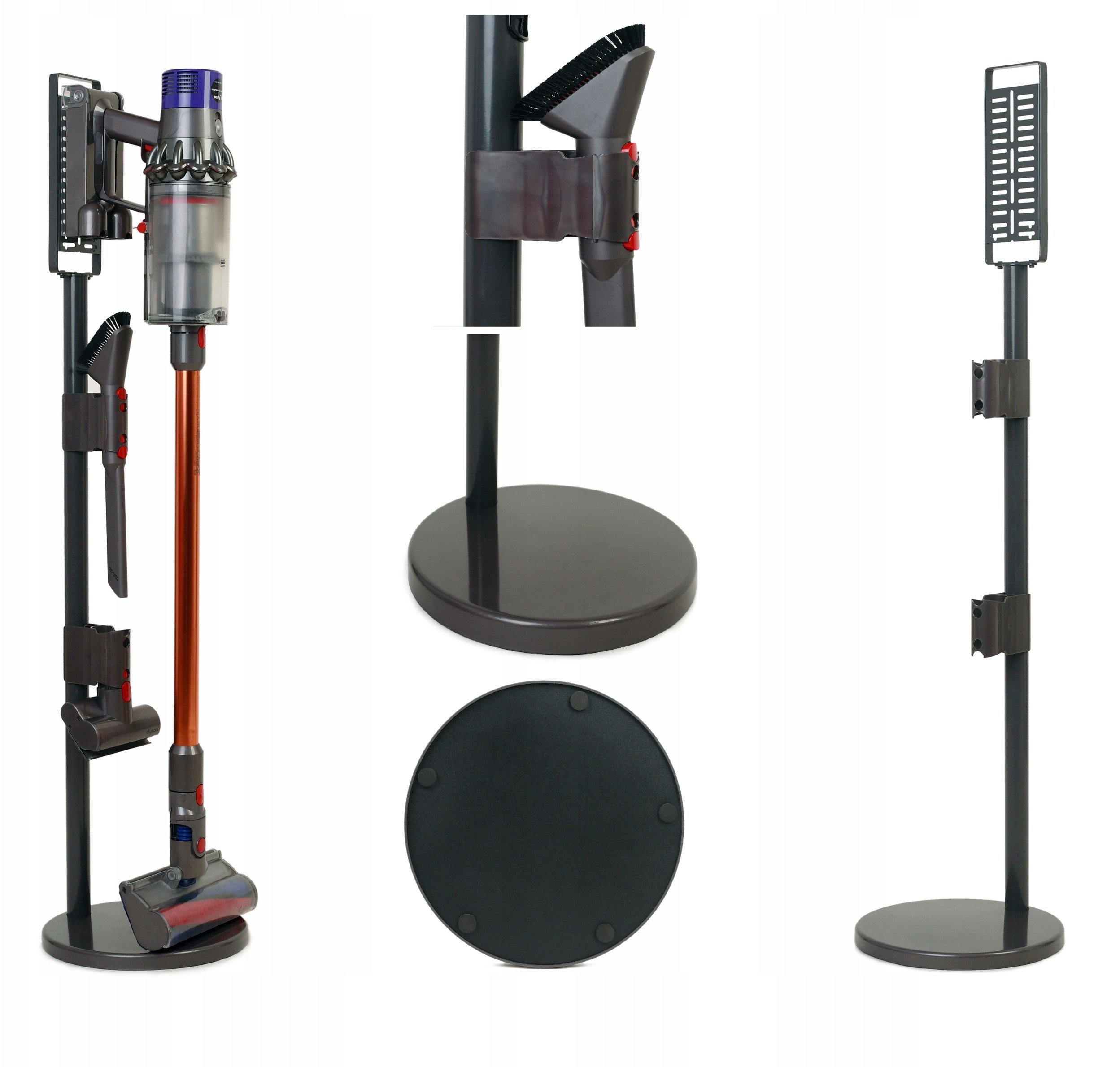 STOJAK DO ODKURZACZA DYSON V6 V7 V8 V10 V11 V12 V15 OKRĄGŁY STYLOWY