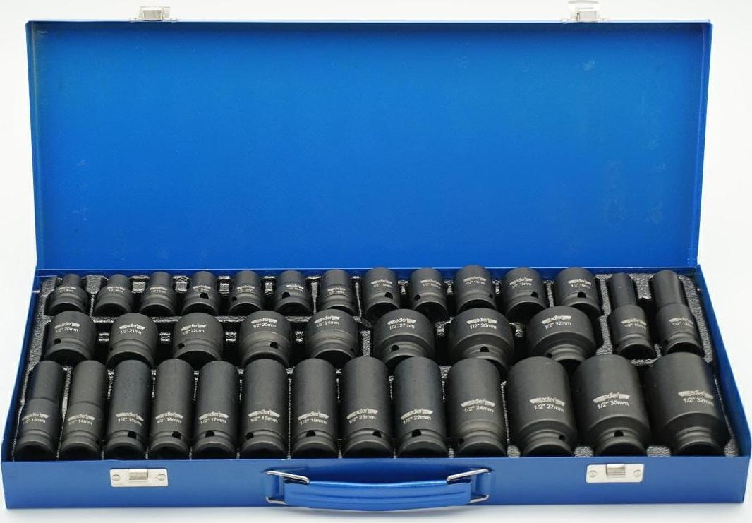 Adler Nasadki udarowe 35szt. 1/2" AD35-KD