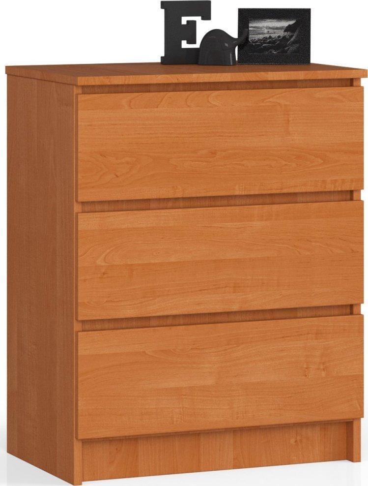 Fabryka Mebli Akord KOMODA K 60 cm 3 SZUFLADY OLCHA