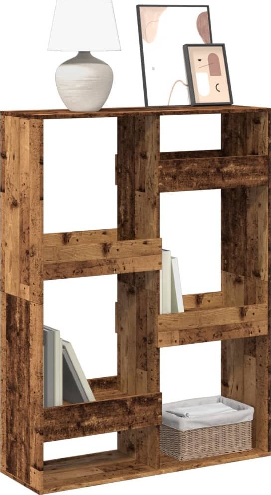 vidaXL vidaXL Regał, stare drewno, 100x33x135 cm, materiał drewnopochodny