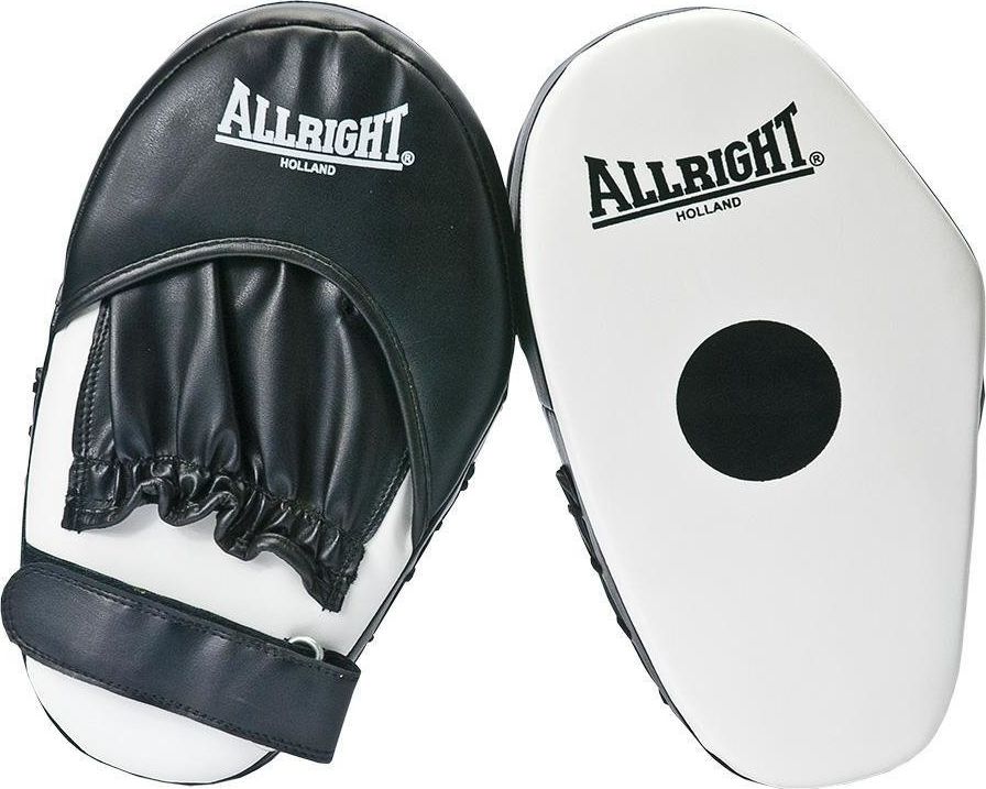 ŁAPA TRENERA czarno-biała (para)