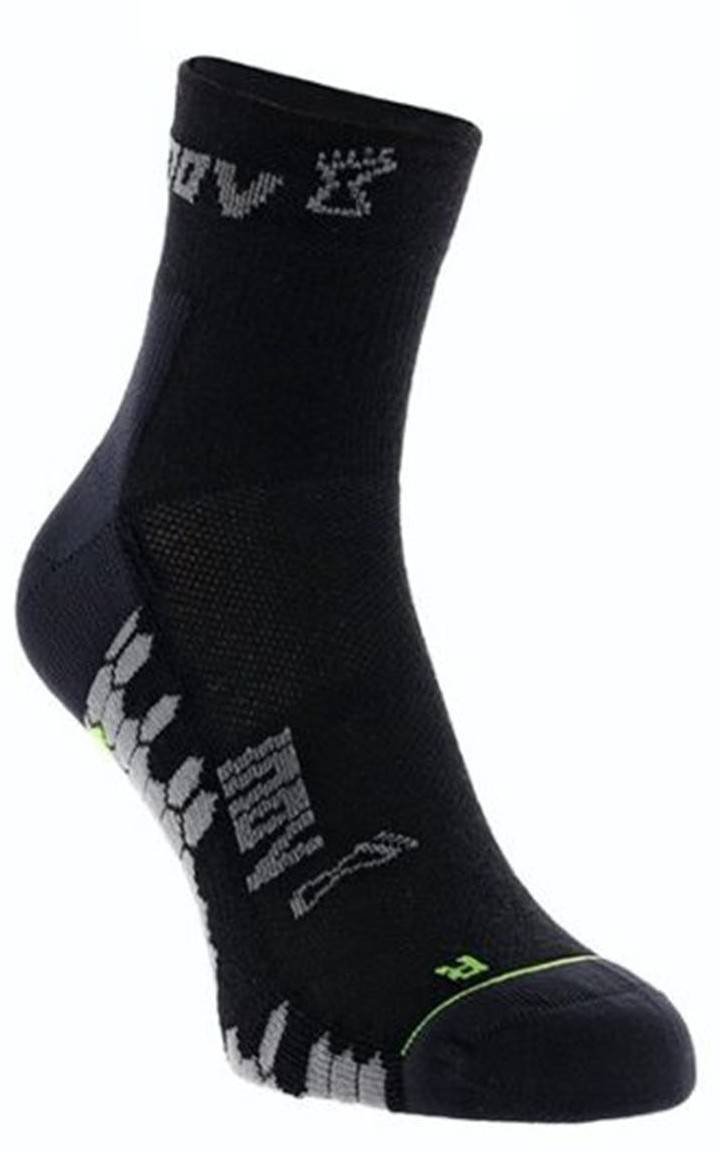 Inov-8 Skarpety 3 Season Outdoor Sock Mid czarny-szary, dwupak, 2 pary 43 - 47
