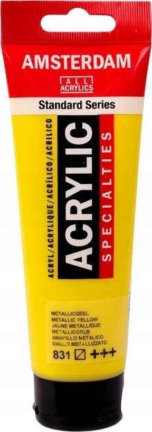Artequipment Amsterdam Standard Series Acrylic Tube Metallic Yellow 831
