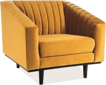 Signal FOTEL ASPREY 1 VELVET CURRY BLUVEL 68 / WENGE