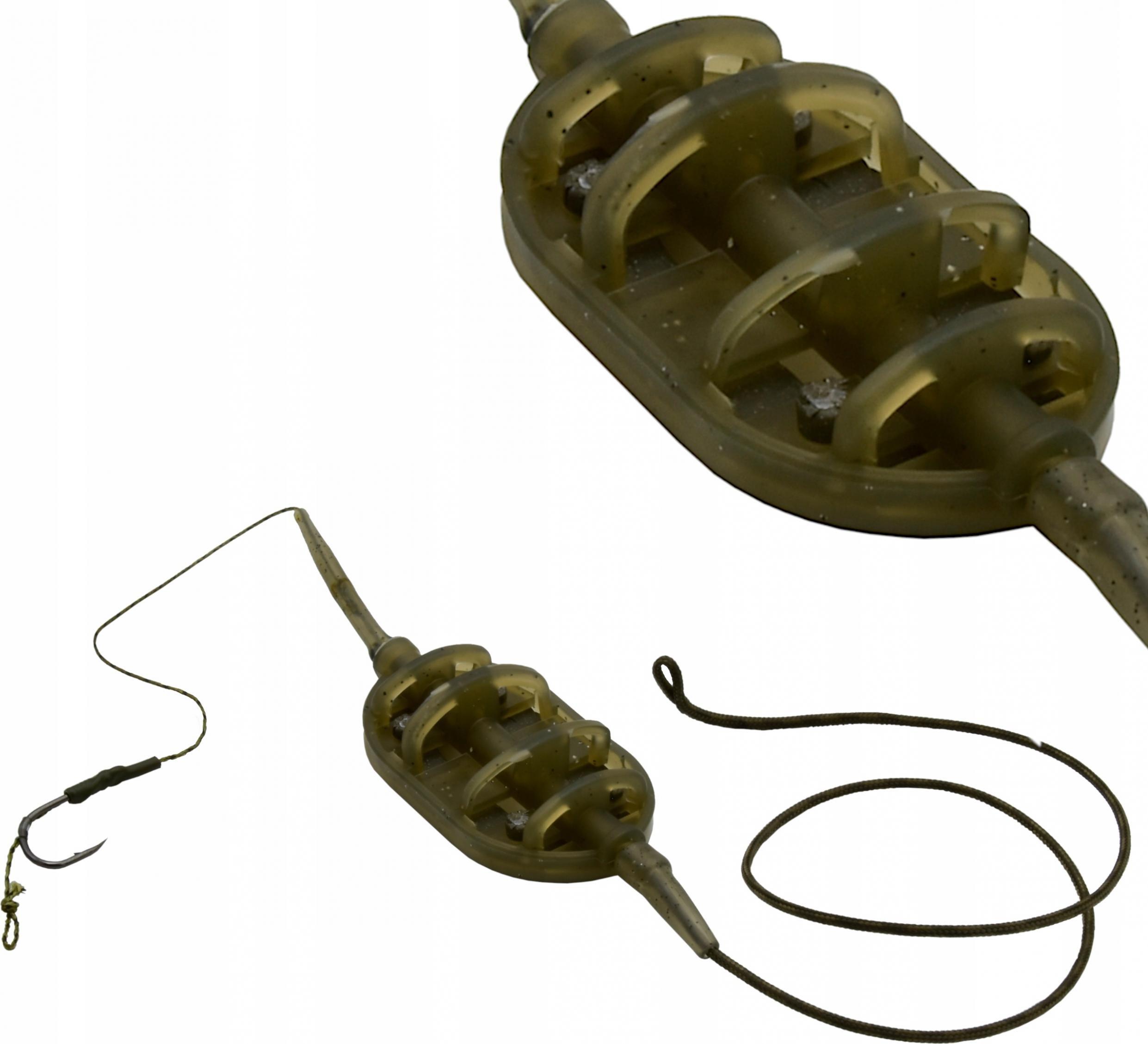 Life-Orange Gotowy Uzbrojony koszyk metod Method Feeder 40g #4