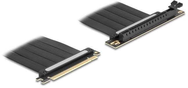 DELOCK Riser Karte PCI Express 4.0x16 Stecker zux16 Slot 90