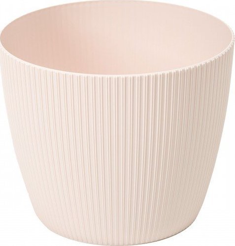 Lamela Doniczka plastikowa jasny beż 11 cm Magnolia Jumper