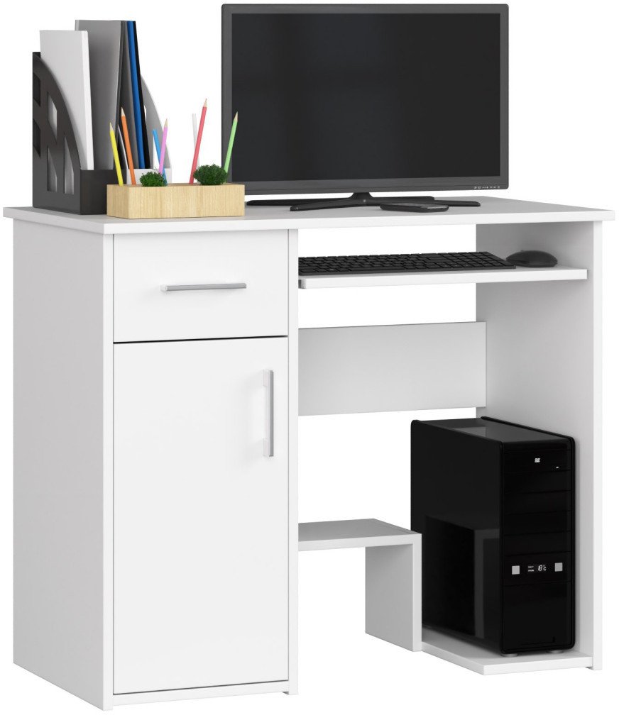 Biurko Fabryka Mebli Akord Jay Białe 90 cm x 50 cm