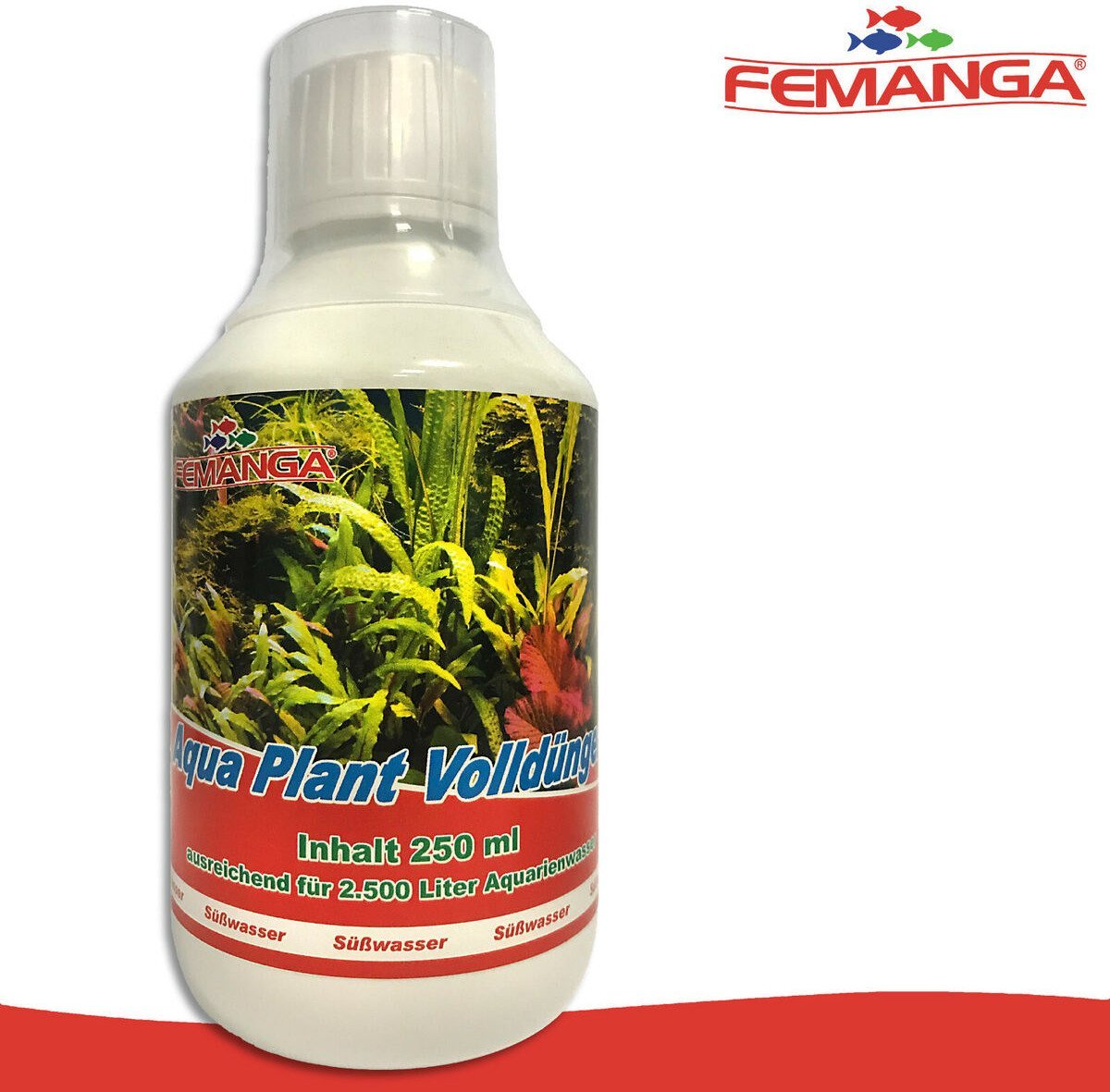 Femanga, Aqua Plant Volld�nger,Wielosk�adnikowy naw�z mikroelementowy dla ro�lin wodnych, 250ml