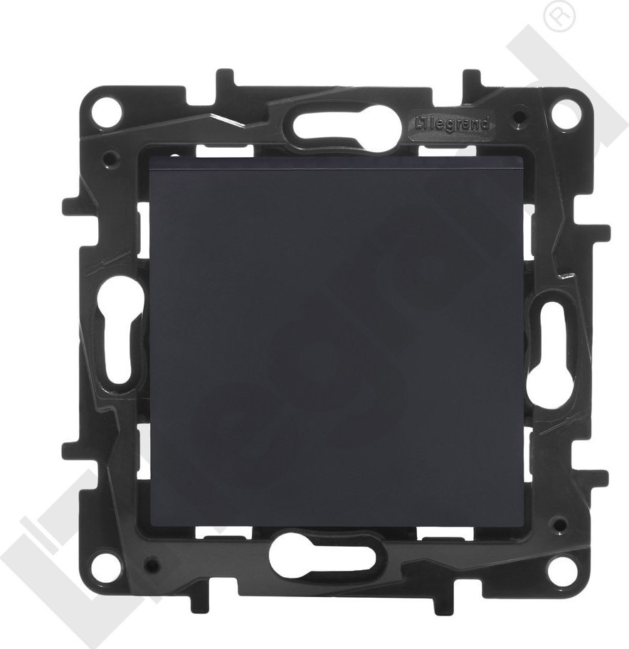 Legrand Łącznik krzyżowy 10AX- kolor czarny, NILOE STEP
