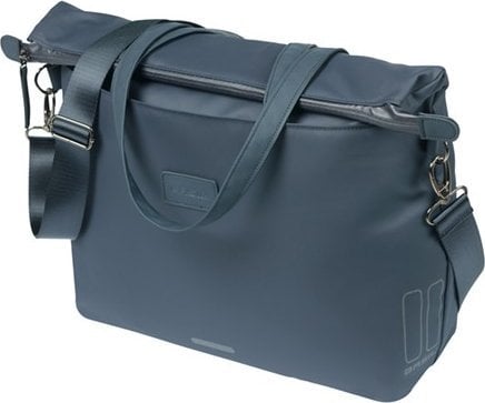 Torba BASIL MANHATTAN COMMUTER BICYCLE LAPTOP BAG, HOOK-ON, 12L, Wodoodporna, Navy (NEW 2025)