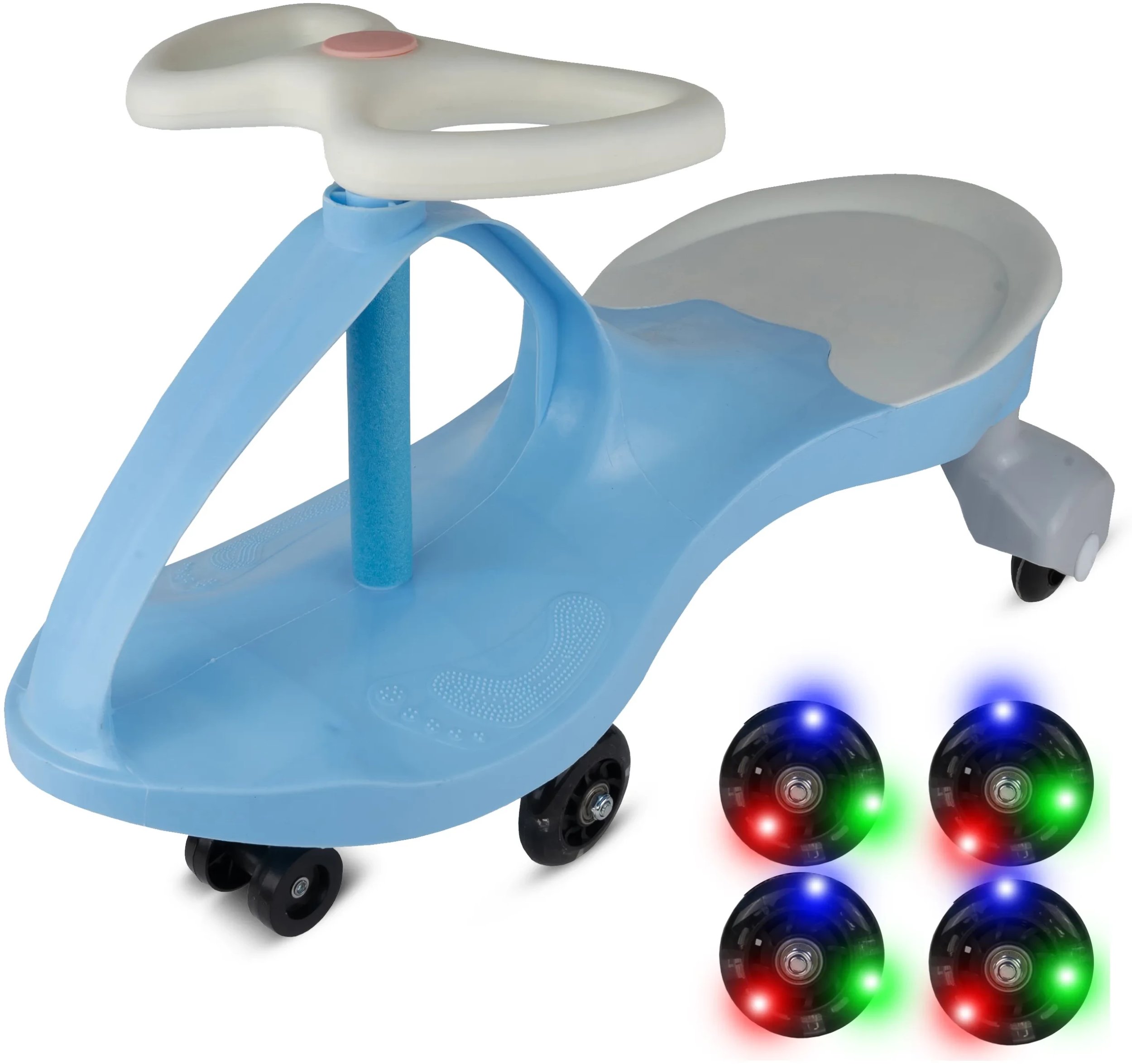 Jeździk Grawitacyjny Świecące Kółka LED