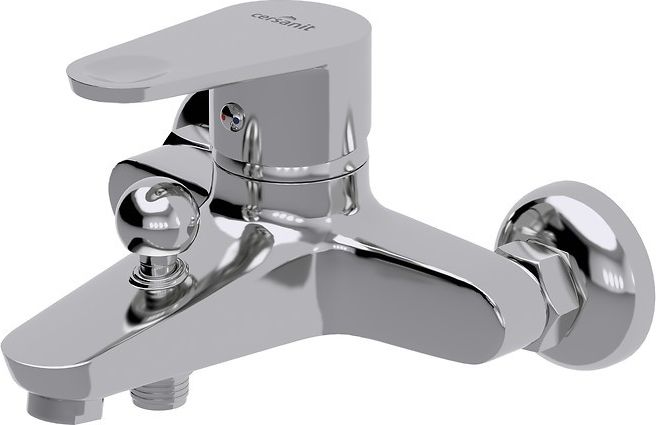 Bateria wannowa Cersanit Cari ścienne chrom (S951-002)