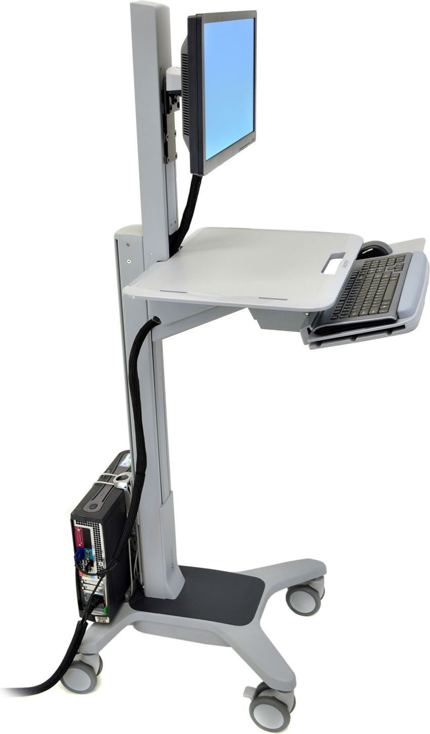 Ergotron WorkFit-C Single LD Sit-Stand Workstation (24-198-055)