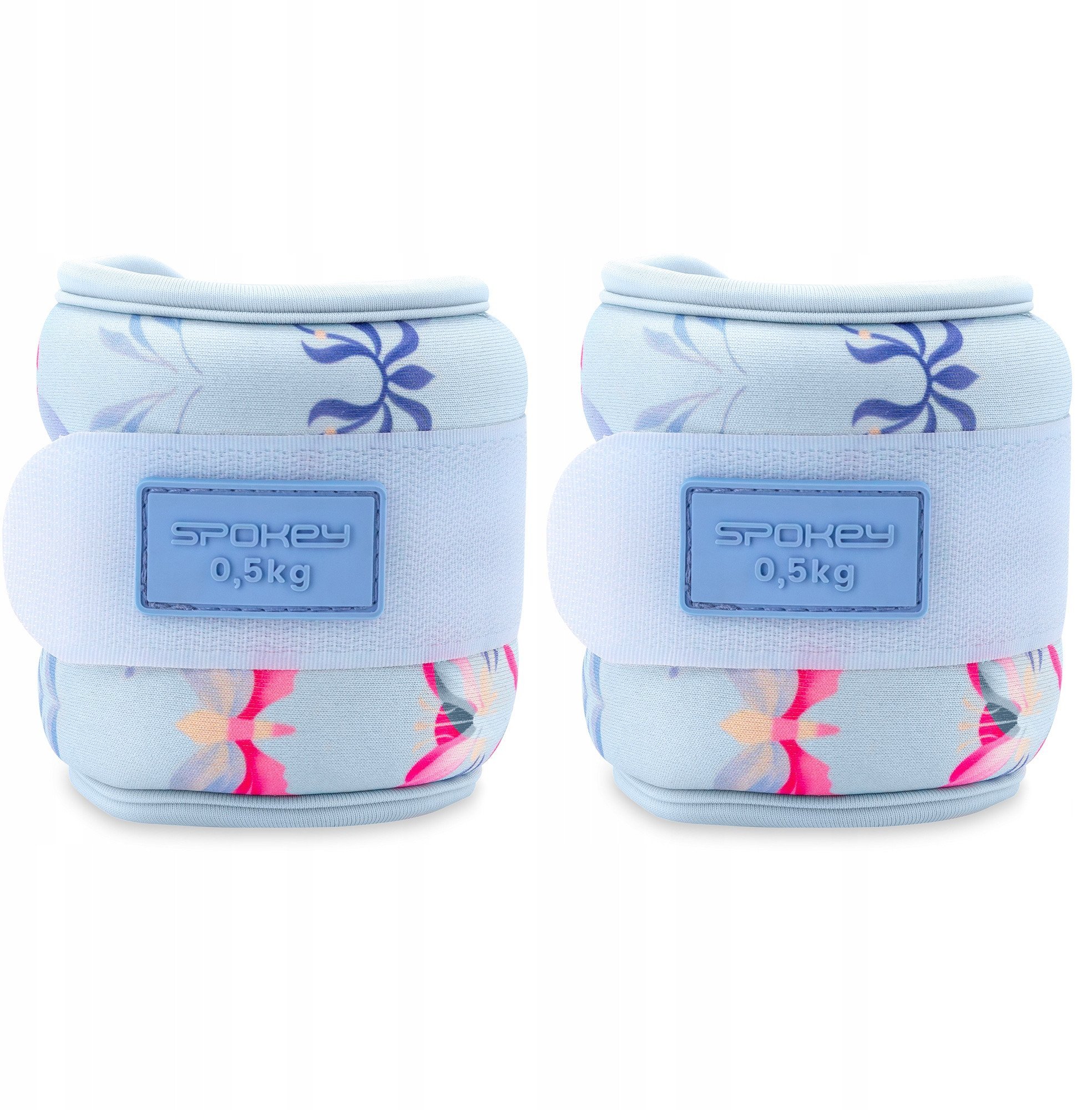 Obciążenia na kostki i nadgarstki 2x 0,5 kg Spokey THE BLOOM FORM