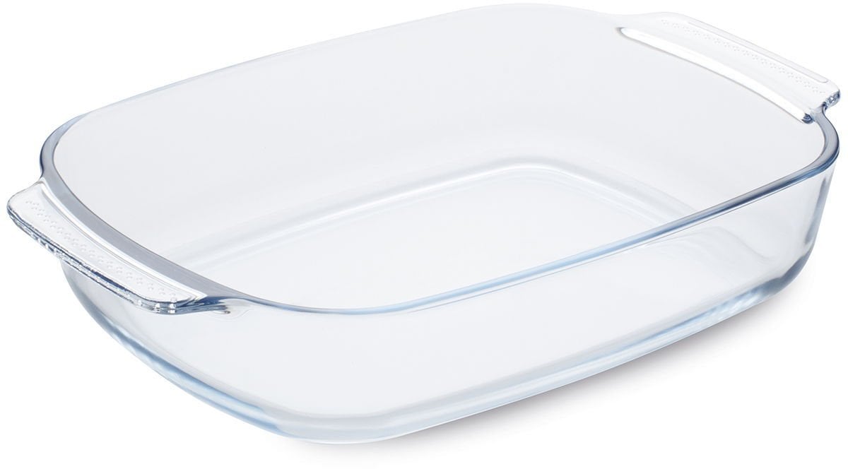 Glass baking dish rectangular Borosilicate Glass 34x22 5x6cm / 2 7L 8006043023251