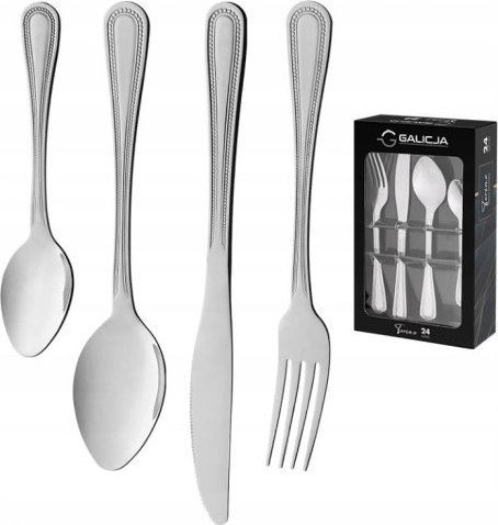 Galicja Zestaw sztućców 24 elementy komplet dla 6 osób