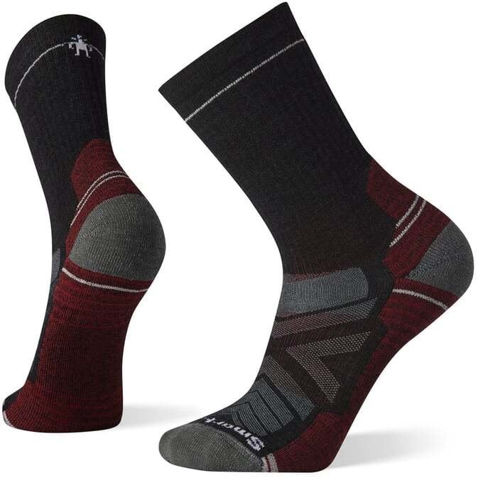 U'S Hike Light Cushion Crew Socks, 003 | charcoal, S
