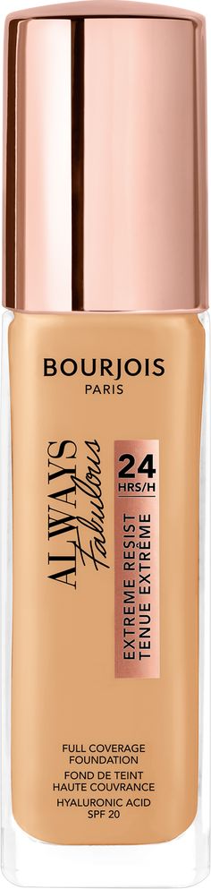 Bourjois Paris PODKŁAD ALWAYS FABULOUS EXTREME 310 Beige, 30ml