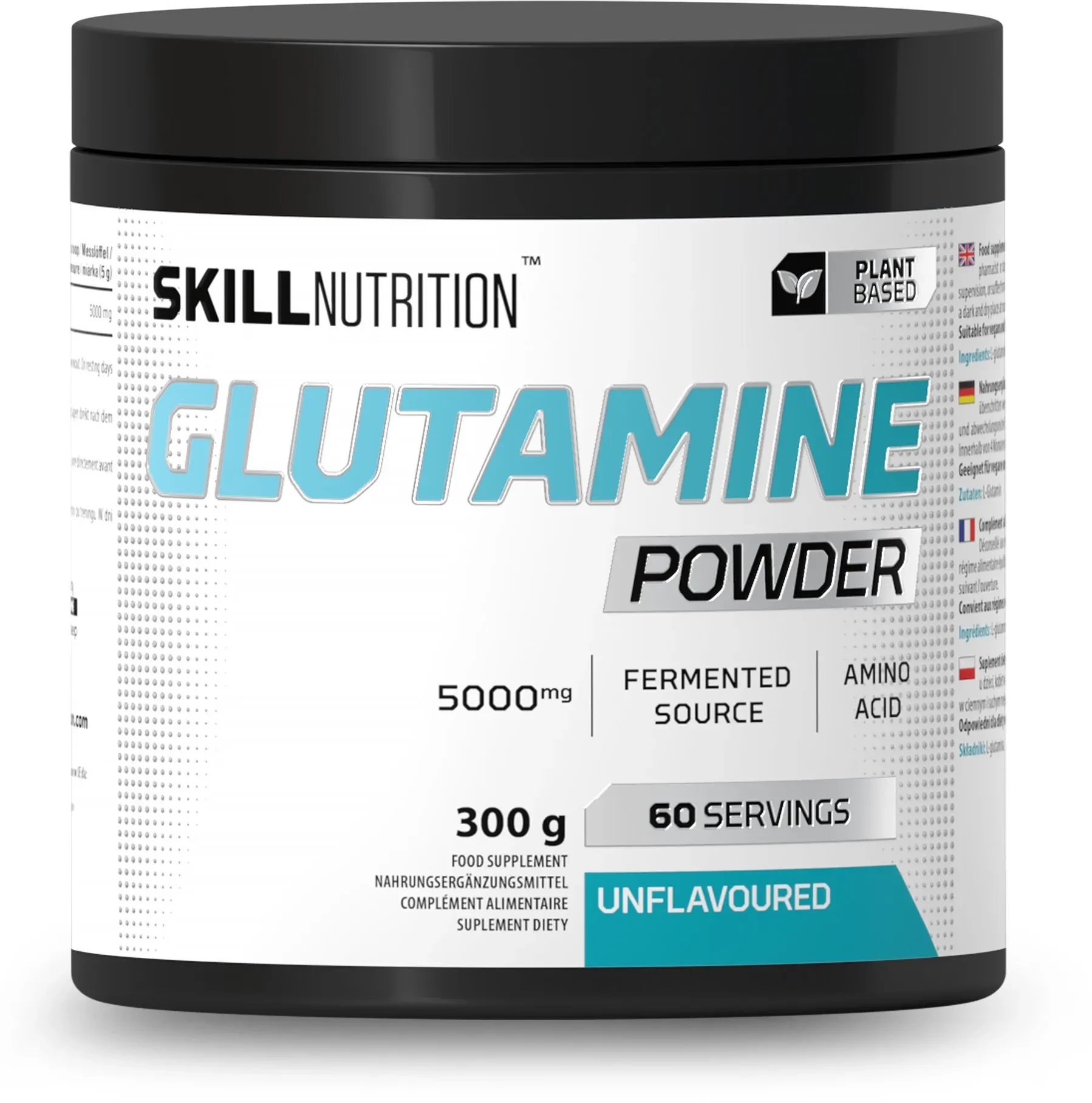 Skill - Glutamina, Bezsmakowa, Proszek, 300g