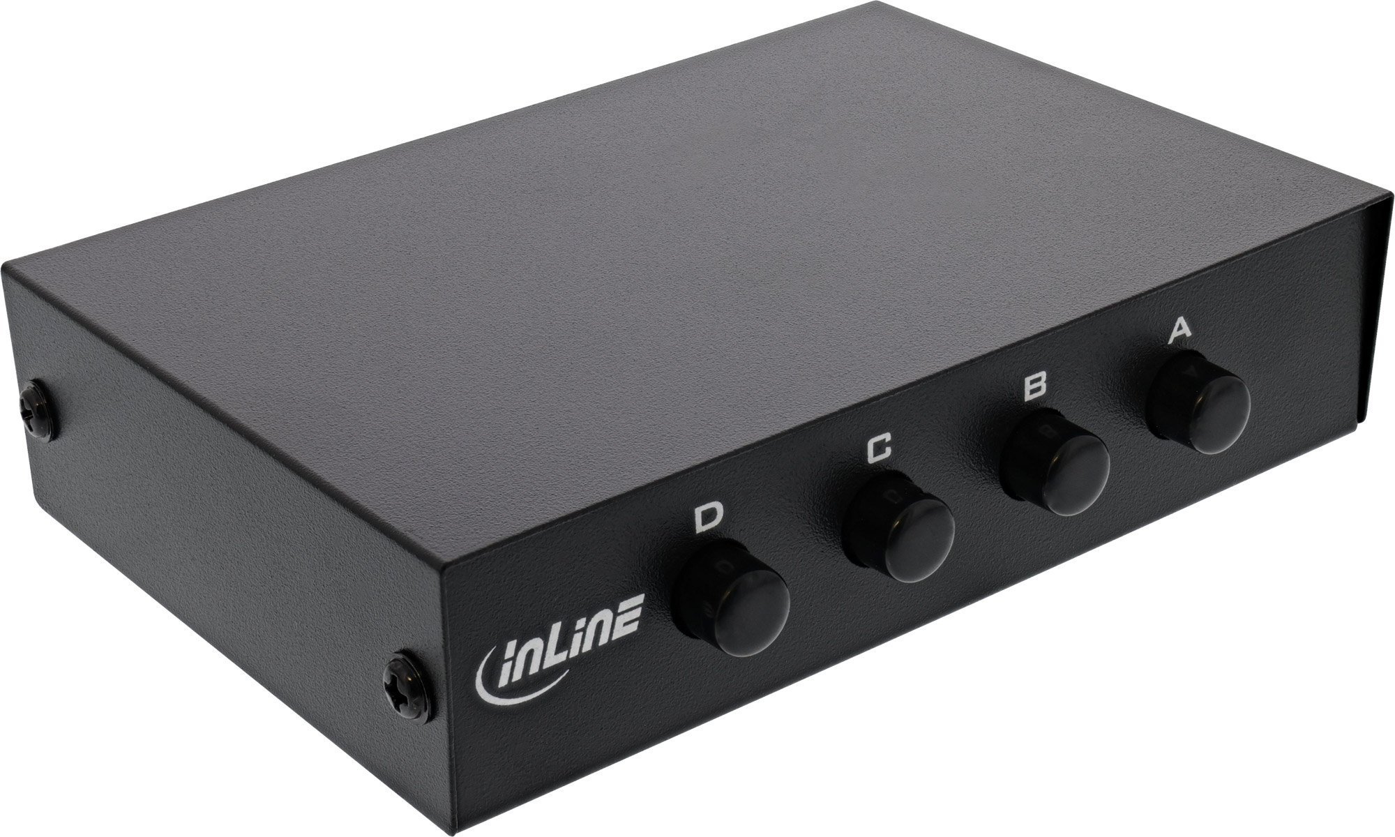 InLine InLine® RJ45 switch manual, 1 to 4, 5x RJ45 socket, up to 100 Mb/s