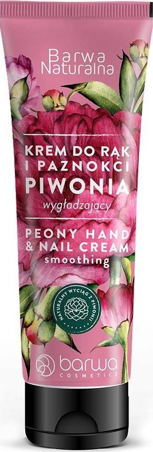 BARWA_Naturalna piwonia krem do rąk i paznokci 100ml