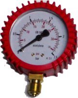 UN MANOMETR ACETYLEN 0-2.5 1/4'' (1 SZT)