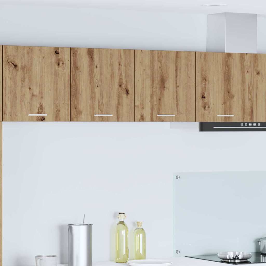 vidaXL Szafka wisząca z półką Riga Dąb rzemieślniczy 80 x 31 x 40 cm