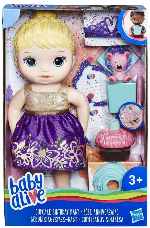 Hasbro Baby Alive Urodzinowa Lala (E0596)