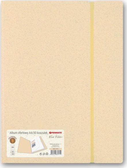 Album ofertowy PENMATE A4-30 koszulek ECO FILE+ żółty