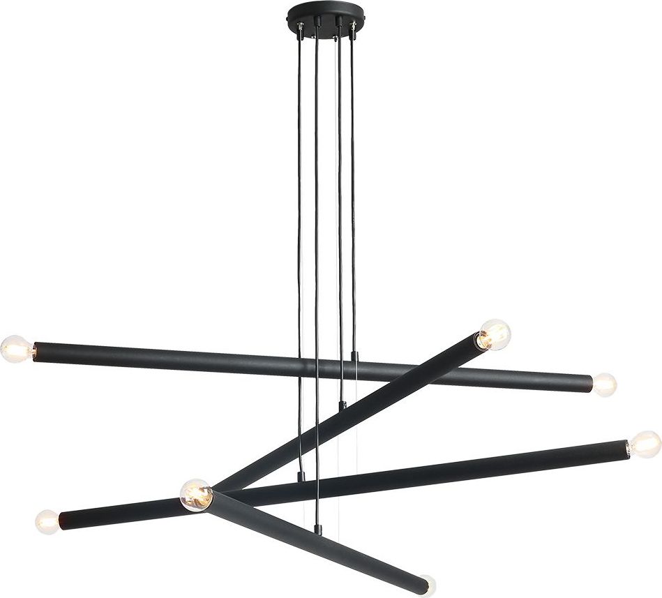 Lampa wisząca Aldex Tubo minimalistyczna czarny (1072P1)