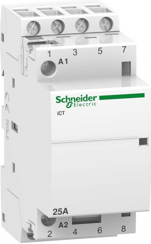 Schneider Stycznik modułowy 25A 4Z 0R 230V AC iCT - A9C20834