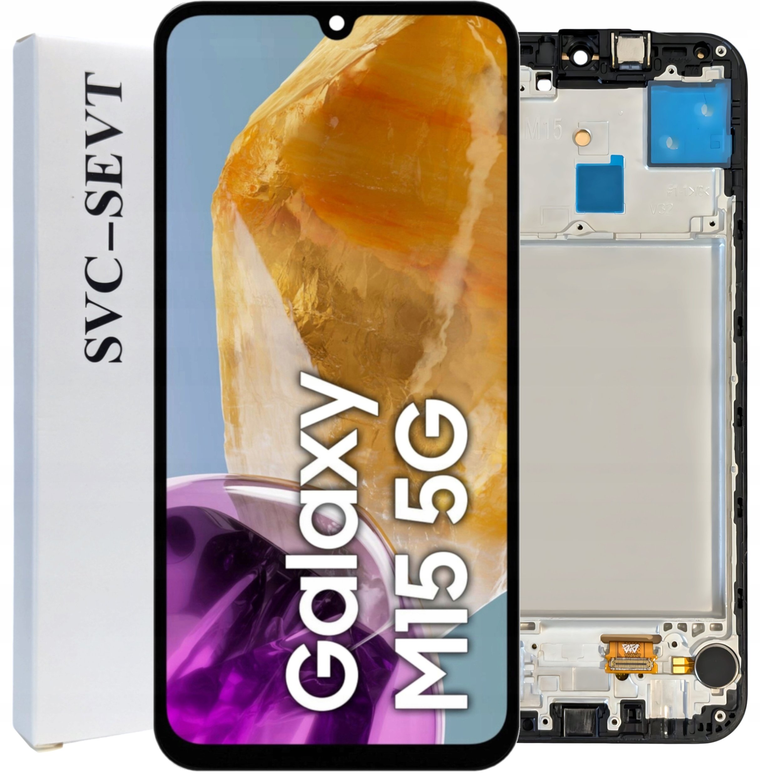 Wyświetlacz do Samsung Galaxy M15 Ekran LCD Ramka Oryginał Zila SM-M156B (5904858345564)