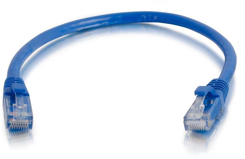 Kabel / 5 m Mlded/Btd Blue CAT5E PVC UTP PAT