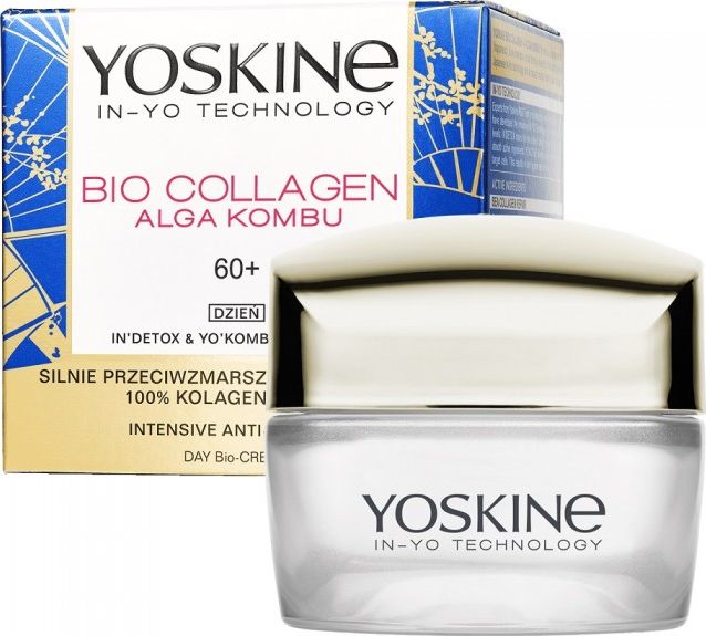 Yoskine Yoskine Bio Collagen Alga Kombu 60+ silnie przeciwzmarszczkowy bio-krem na dzień 50ml