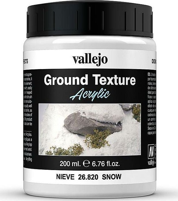 Vallejo Vallejo: 26.820 - Diorama FX - Ground Textures - Snow (200 ml)